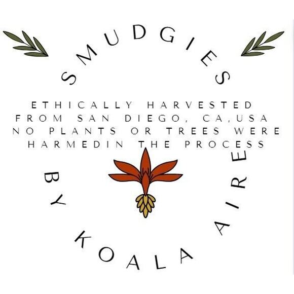 Koala Aire EUCALYPTUS TREE BARK Smudge 15 PACK - 100% ORGANIC Air Smoke Cleanser - Picture 6 of 9